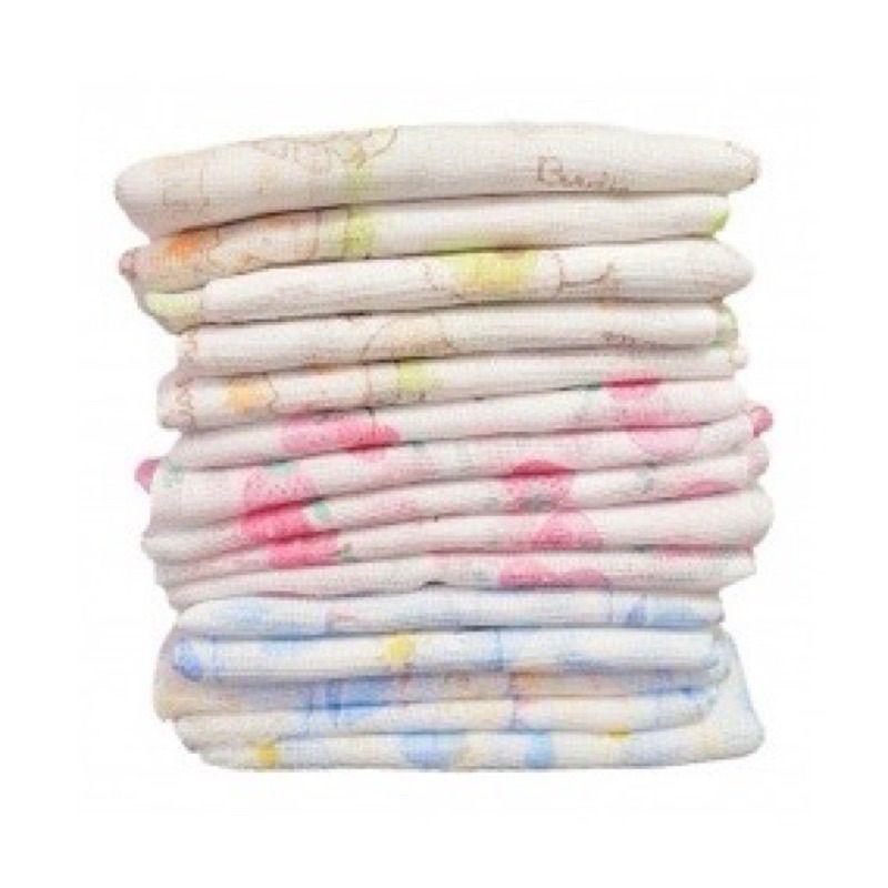 Kit com 15 fraldas de pano 100% algodão enxoval bebê - MultiCenter ...