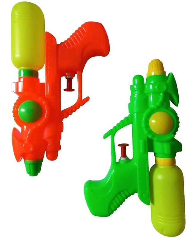 KIt com 2 lançadores de água brinquedo infantil lança água para menino ...
