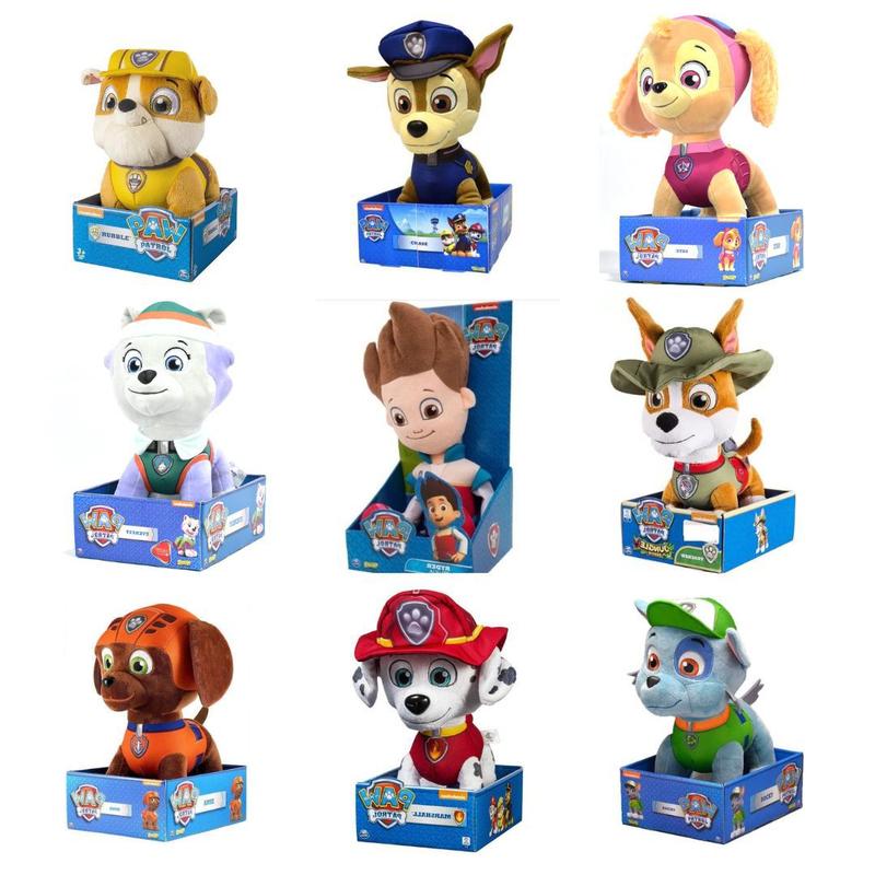 Kit Com Todos Os Personagens Patrulha Canina 30 Cm Original - SUNNY ...