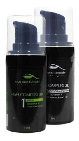 Complex 3d Kit Complex 3d Lash Shop Brasil Tratamento E Nano Laminação - LASH AND ...