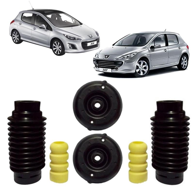 Kit Coxim Batente Amortecedor Dianteiro Peugeot 307 308 - Solupe Parts ...