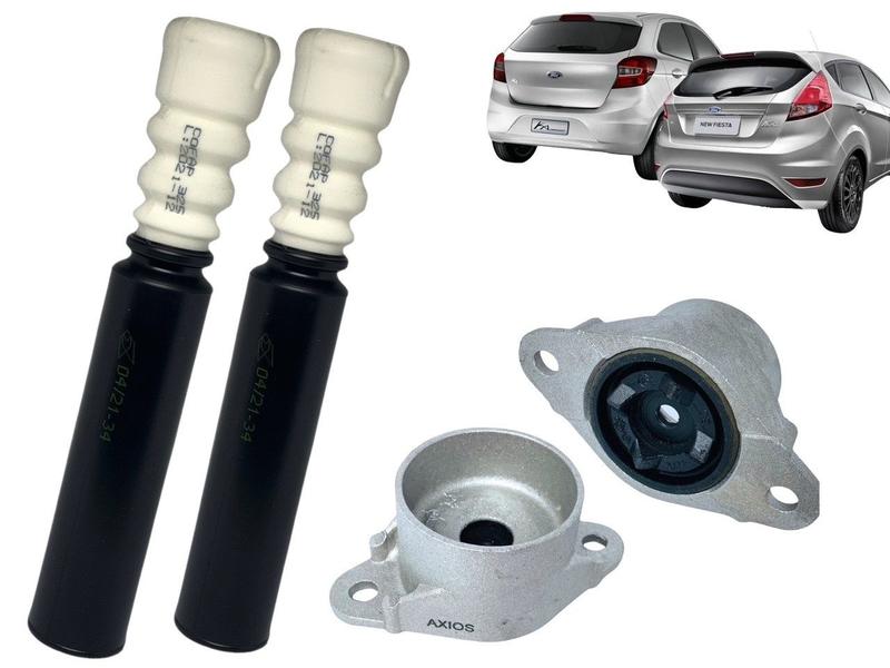 Kit de Batentes e Coxins Traseiro New Fiesta e Novo Ka Hatch/Sedan ...