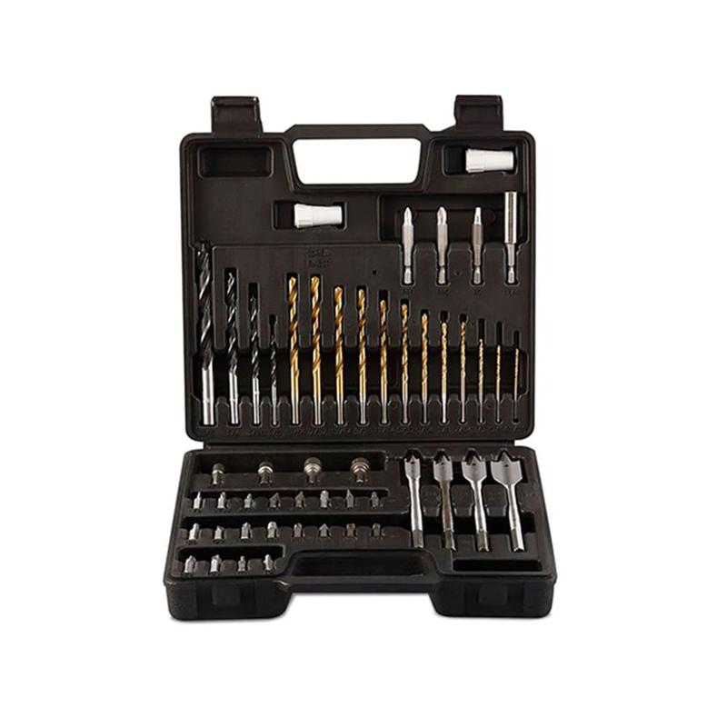 Kit de Brocas com Maleta para Furadeira e Parafusadeira com 50pçs ...