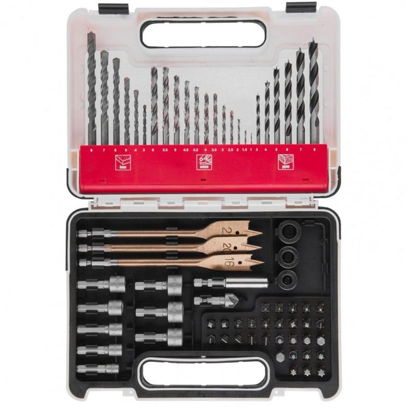Kit de Brocas e Bits com 71 Peças - MTX-7256719 - Broca - Magazine Luiza