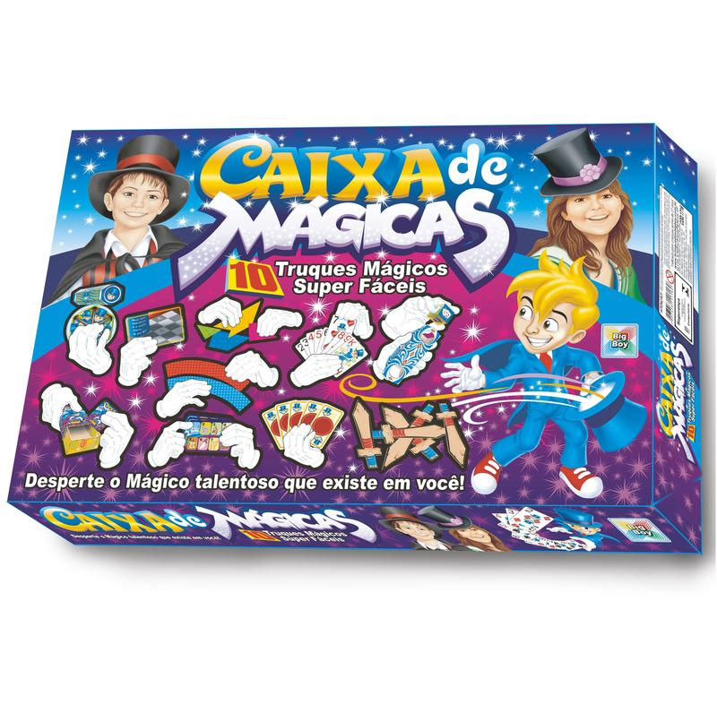 Kit de Mágico Infantil com 10 Mágicas Fáceis de Aprender - Big Boy ...