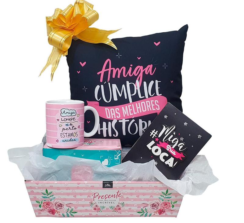 Kit De Presente Para Amiga - Presente Para Melhores Amigas - Sude - Kit ...