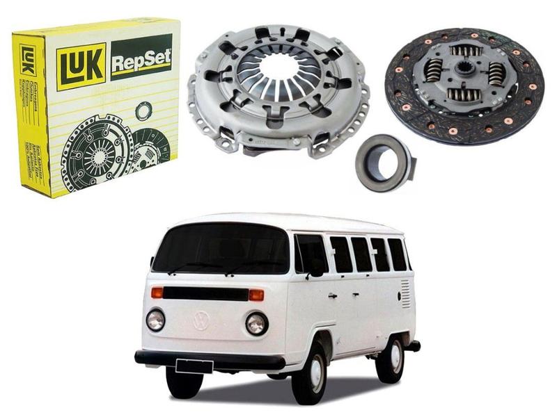 Kit embreagem luk original volkswagen kombi 1600 1973 a 1981 ...