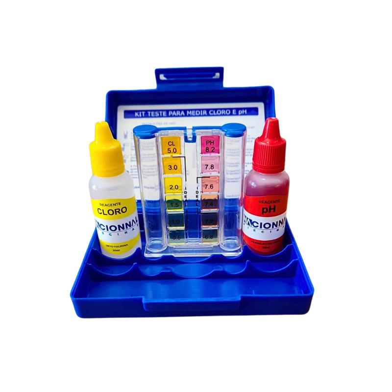 Kit Estojo Análise de Cloro e Ph Água de Piscina - HTH - Aquário ...