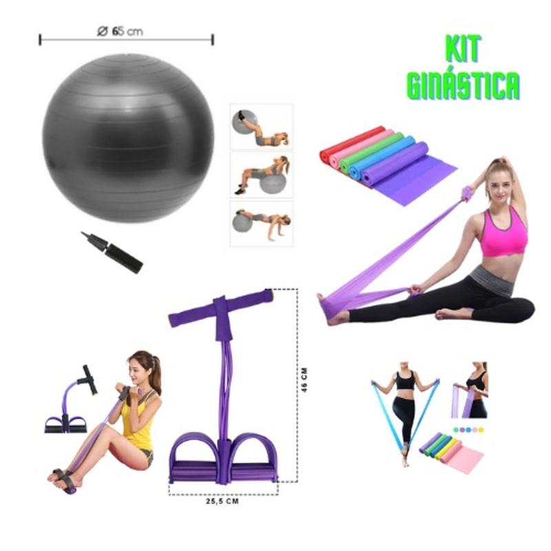 Kit Funcional Para Treino E Ginástica Em Casa Completo - Zaya emporium ...
