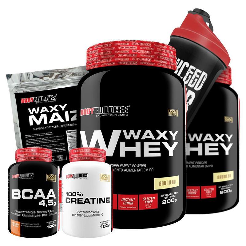 Kit Hipertrofia Completa Baunilha - Bodybuilders - Kit de Suplementos ...