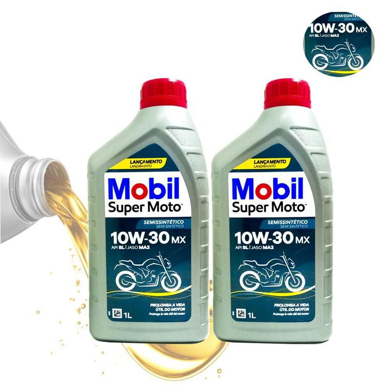 Kit Oleo Xre 300 2020 Mobil Semi Sintetico 10w30 Mx - 2 Unds ...