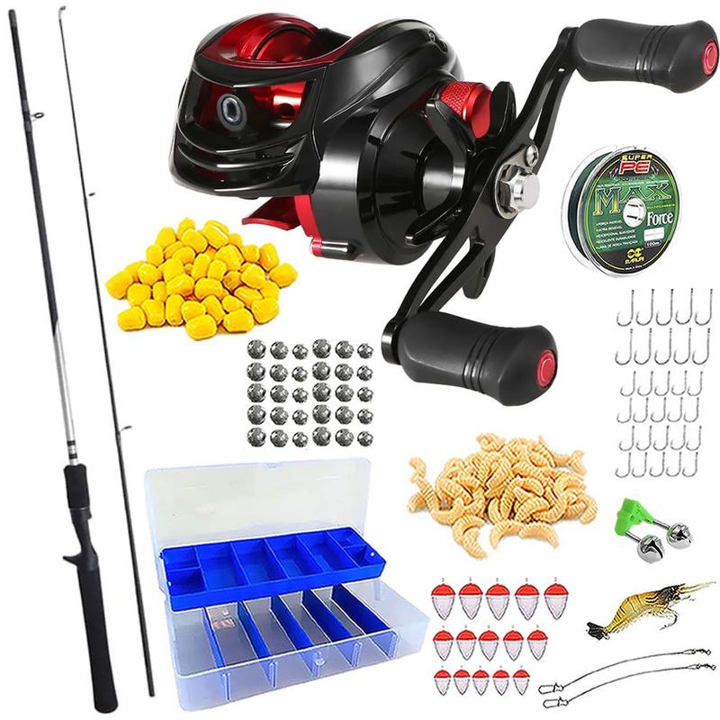 Kit Pesca Tilápia Carretilha 19 Rol Vara e Estojo Completo - CMIK ...