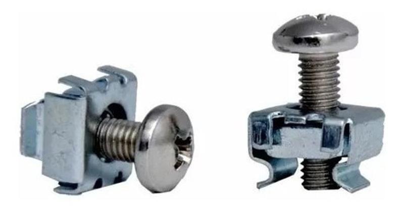 Kit Porca Gaiola Parafuso Para Rack De Telecom Com 20 P s Aurora kit-porca-gaiola-parafuso-para-rack-de-telecom-com-20-p-s-aurora