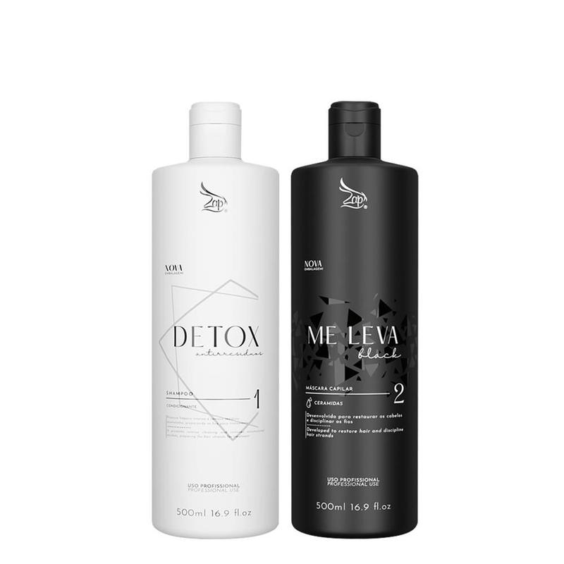 Shampoing Détox Antirésidus à La Menthe 500ml - Sans Paraben - Pour Tous Types De Cheveux