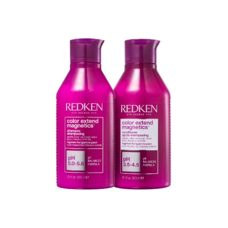 Kit redken color extend magnetics shampoo 300ml condicionador 300ml ...