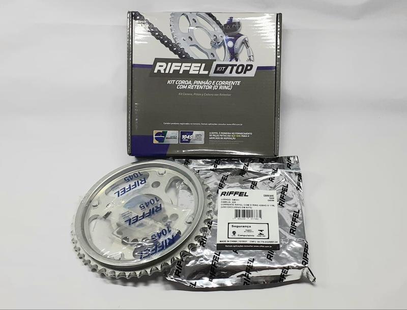 Kit relacao cg 160 titan / fan / cargo / start c/ retentor - RIFFEL ...