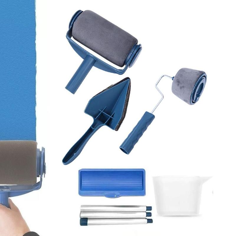 Kit Rolo De Pintura Inteligente Sem Sujeira Pintar Facil Para Casa ...
