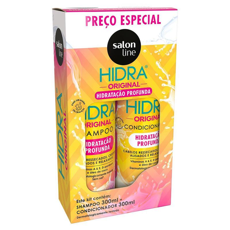 Kit Salon Line Hidra Sh+Cond Original 300ml - Kit Shampoo e ...
