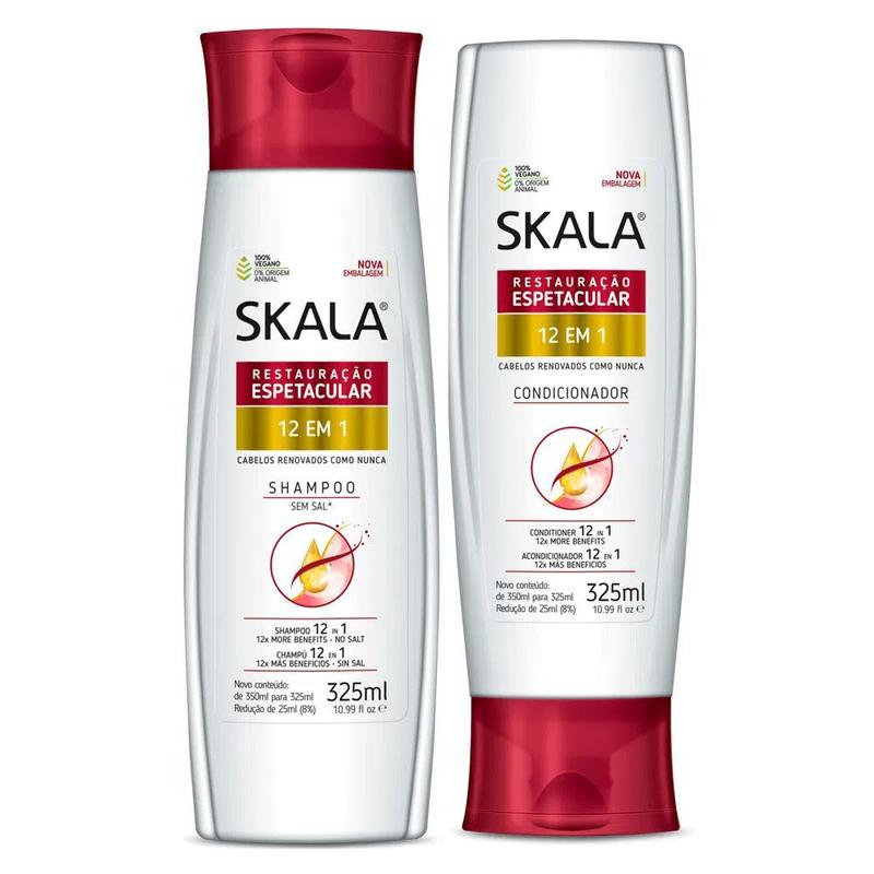 Kit Skala Shampoo E Condicionador 12 Em 1 325ml - Kit Shampoo e ...