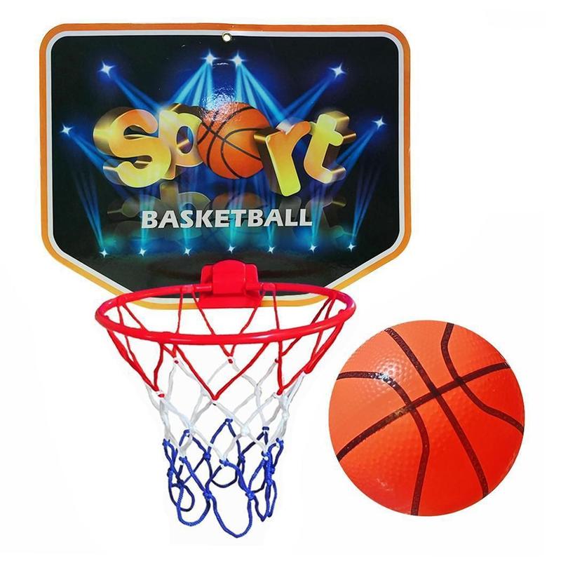 Kit Tabela De Basquete Mini Cesta Infantil Bola Aro Rede - Sport ...