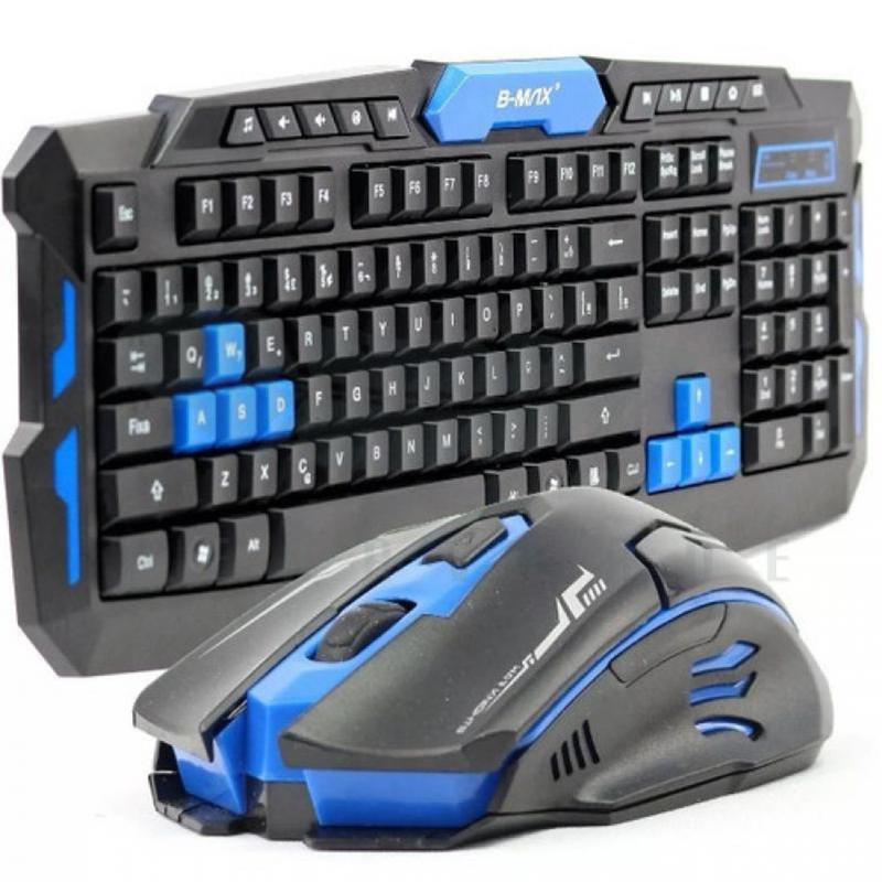 Kit Teclado e Mouse Gamer Sem Fio Wireless 1600 DPI B-max BM-T07 - BMAX ...