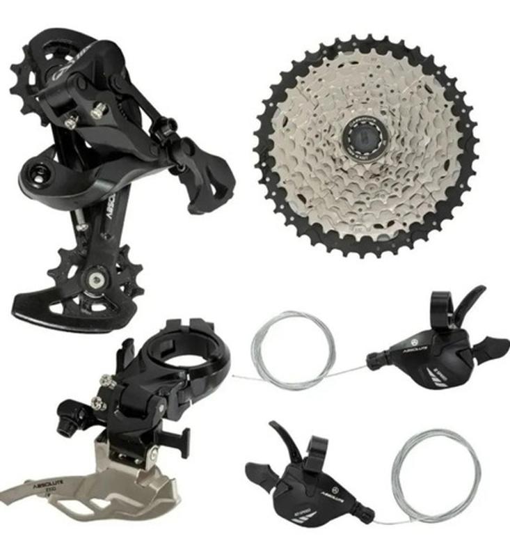 Kit transmisso absolute 20v A7 2x10 mtb com cassete - Transmisso de ...