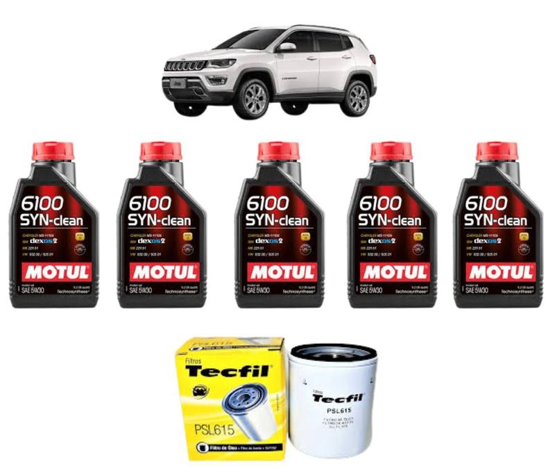 Kit troca de oleo compass 2.0 gas/flex motul - Outros Automotivo ...