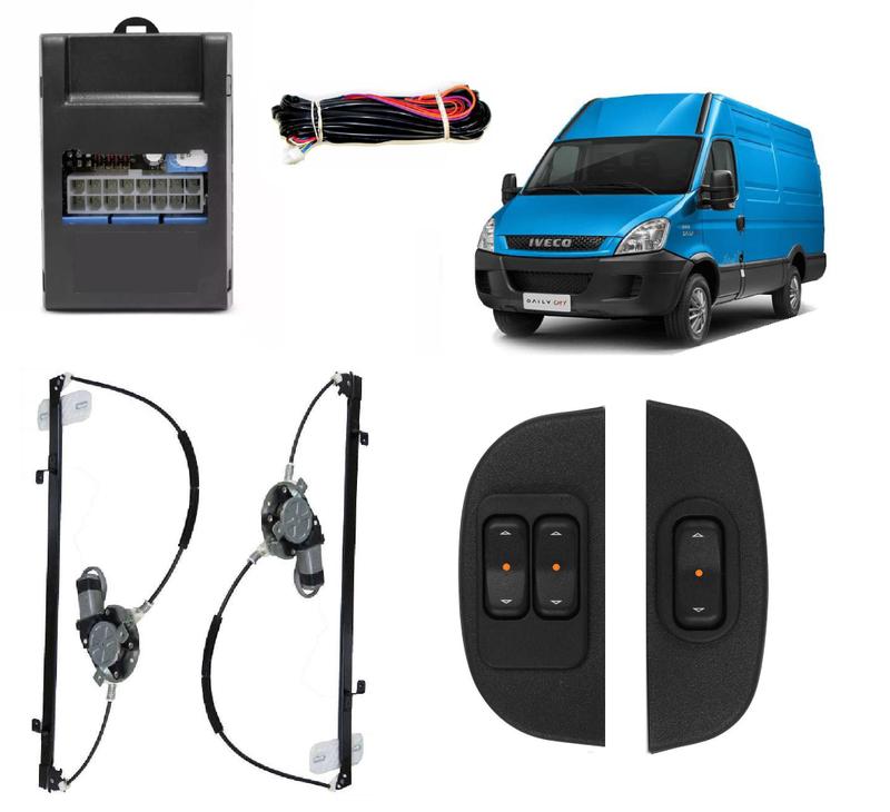 Kit Vidro Elétrico Iveco Daily Sensorizado - Autopac - Kit Vidro ...