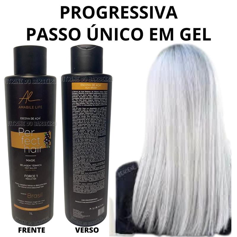 Lançamento Progressiva Em Gel P/ Cabelos Loiros Descoloridos - Perfect ...
