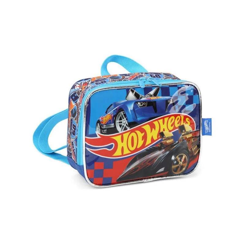 Lancheira Hot wheels Azul Luxcel - Lancheira - Magazine Luiza