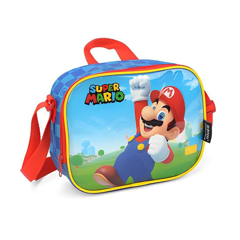 Lancheira térmica infantil super mario - Luxcel - Lancheira Infantil ...