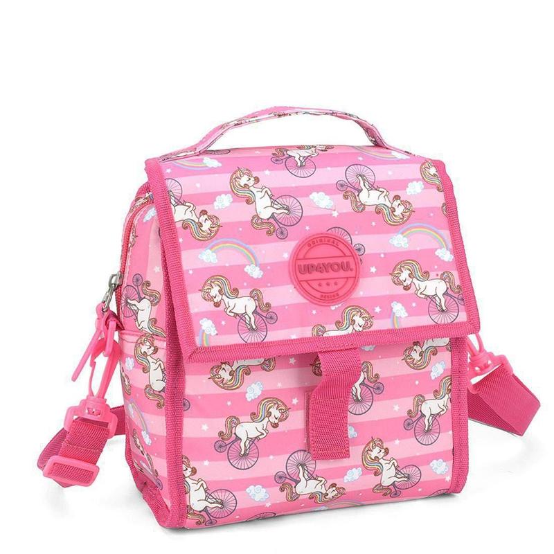 Lancheira Unicornio Up4You Rosa 51397 Maxlog - Lancheira - Magazine Luiza