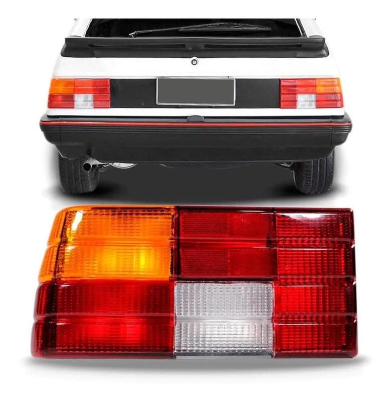 Lanterna Traseira Monza 82/90 Sem Friso Tricolor Acrílico Ld - Cofran ...