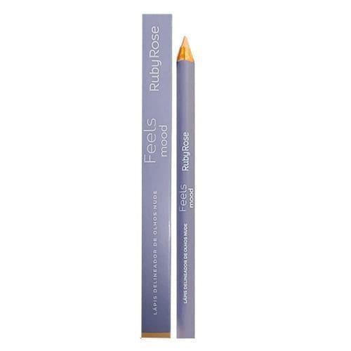 Lapis Delineador De Olhos Nude Feels Mood Ruby Rose Hb 513 L pis De lapis-delineador-de-olhos-nude-feels-mood-ruby-rose-hb-513-l-pis-de