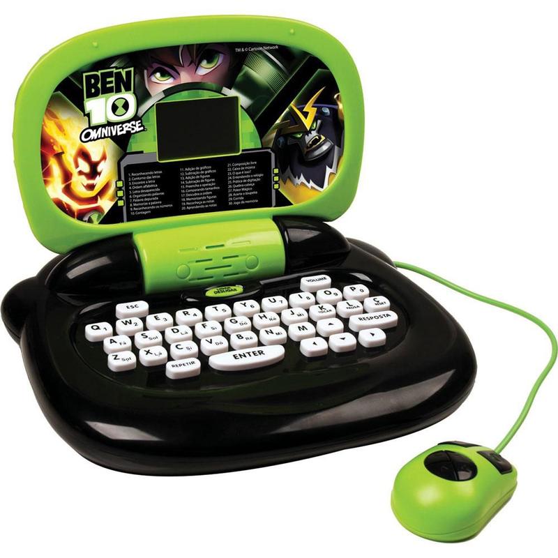 Laptop Infantil - Ben 10 Omnibook - 30 Atividades - Candide ...