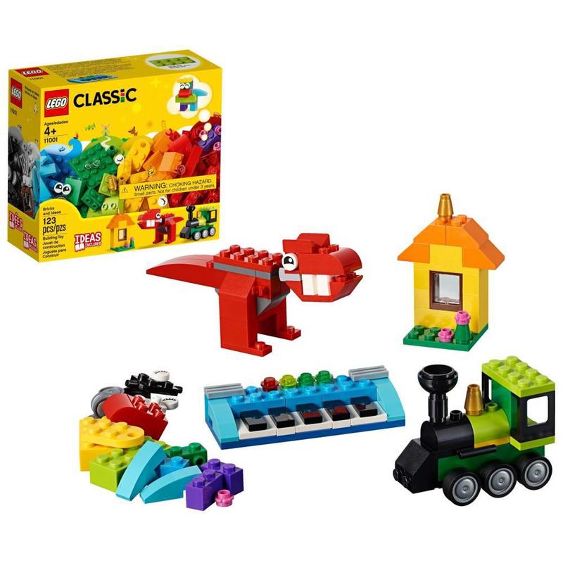 Lego Classic Pecas e Ideias 123 Pecas Ref. 11001 - Brinquedos de Montar ...