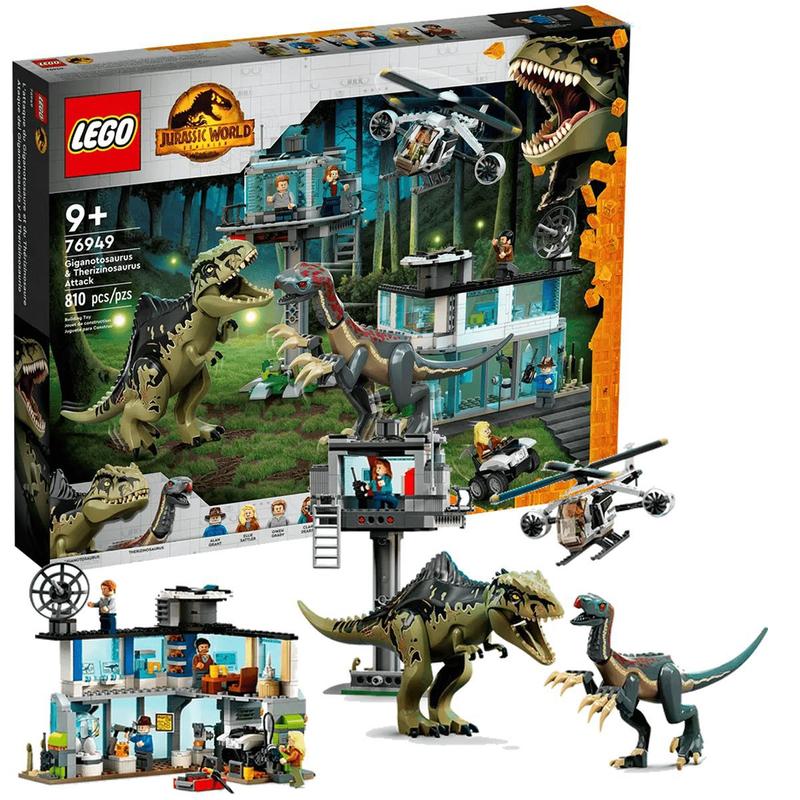 Lego Jurassic World Dominion Ataque do Giganotossauro 76949 ...