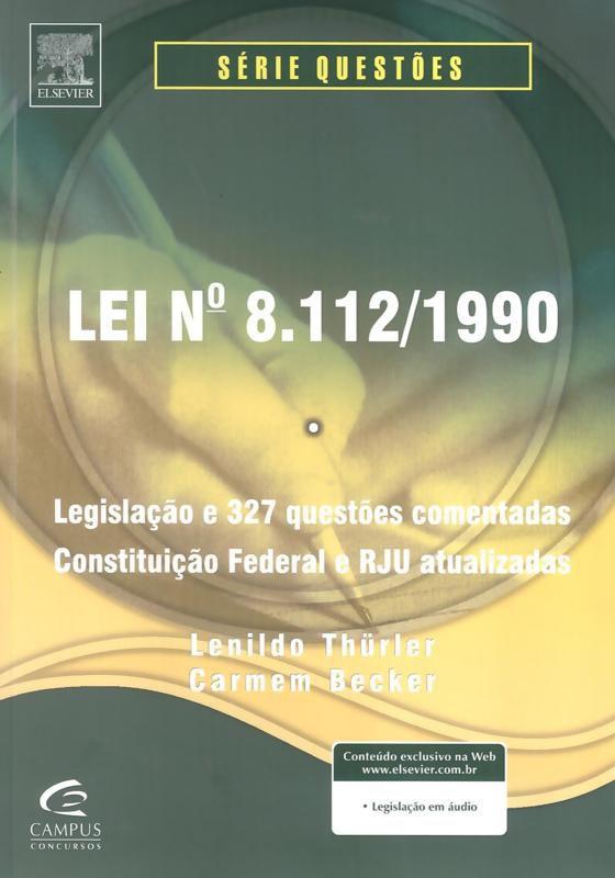 Lei 8.112/1990 - questoes - legislacao e 300 questoes com gabarito ...
