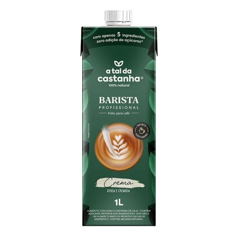 Leite Vegetal Barista 1L A Tal da Castanha - Bebida de Castanha ...