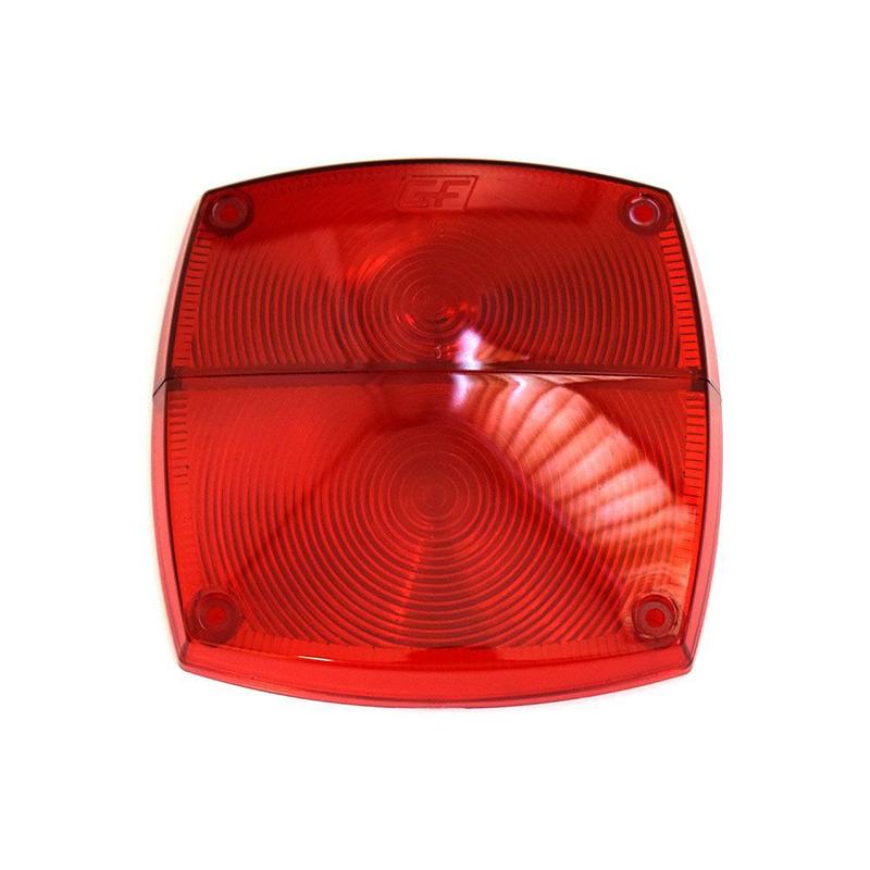 Lente vermelho da lanterna gf207 traseira universal multifuncional ...