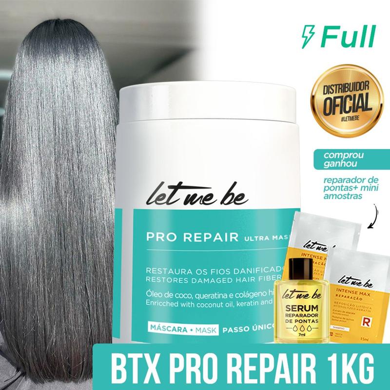 Let Me Be Botox Sem Formol Pro repair passo unico 1-kg - Cuidados com o ...