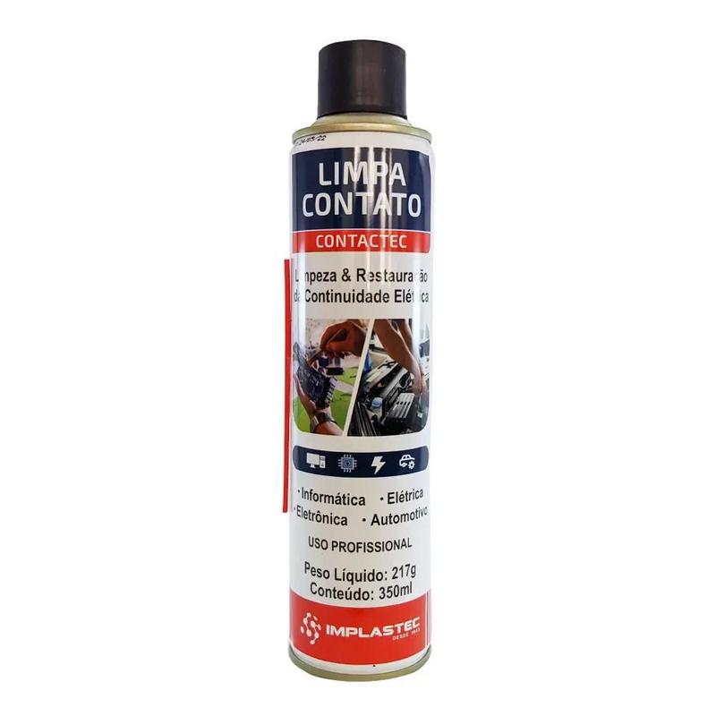 Limpa Contato Implastec Contactec 350Ml - Limpeza Automotiva - Magazine ...