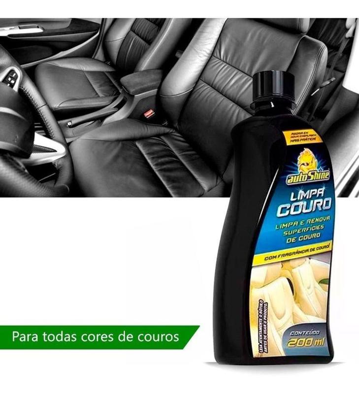 Limpa Couro Pro Auto 150g - Hidrata E Revitaliza Estofados