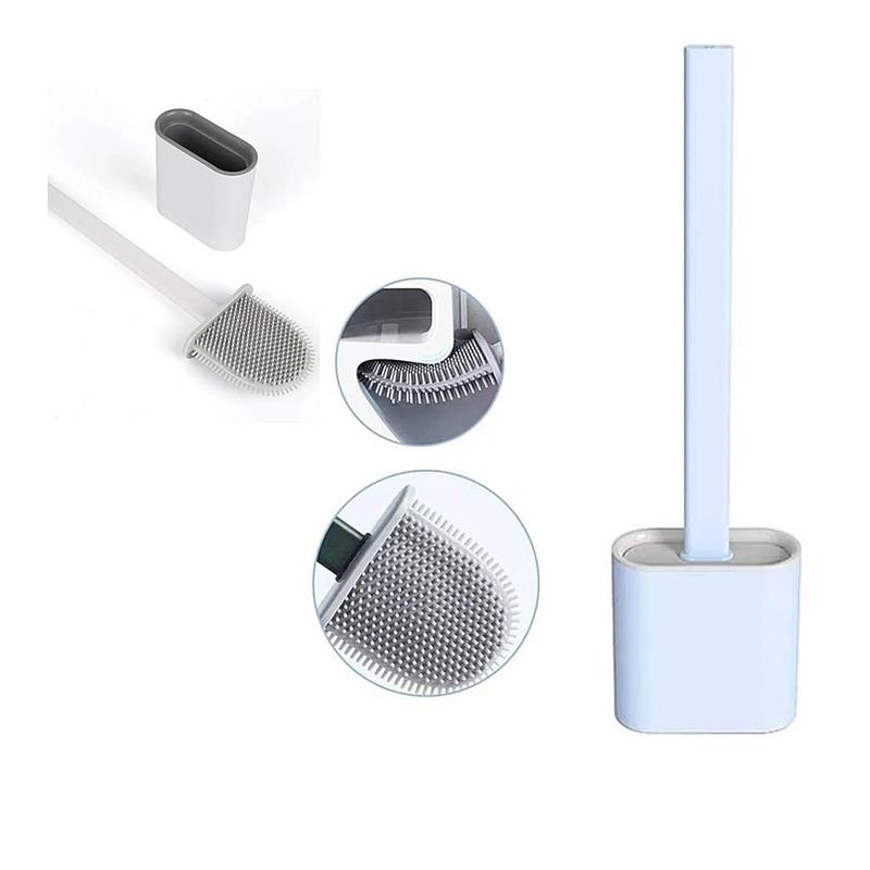 Limpador De Vaso Sanitário Em Silicone com Suporte ajustável - Santiago ...
