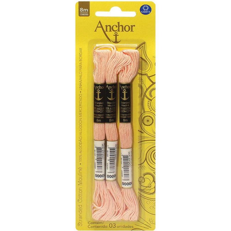 Linha Bordar 00006 Ponto CRUZ 8M 3UND 100% Algodão ANCHOR - Anchor ...