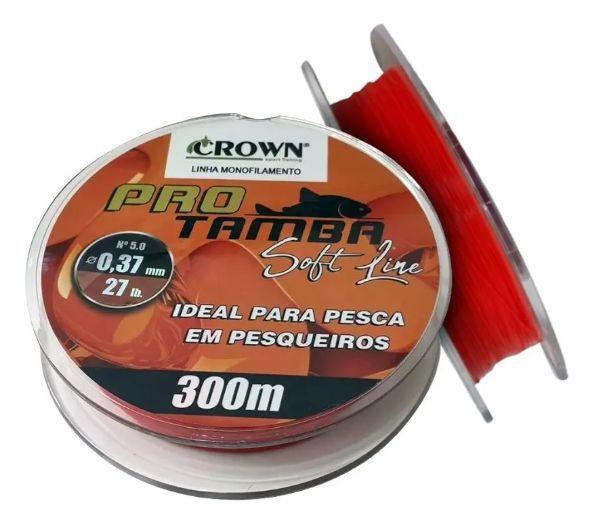 Linha Pro Tamba Pesca Pesqueiro Soft Bass Mm M Crown Linha