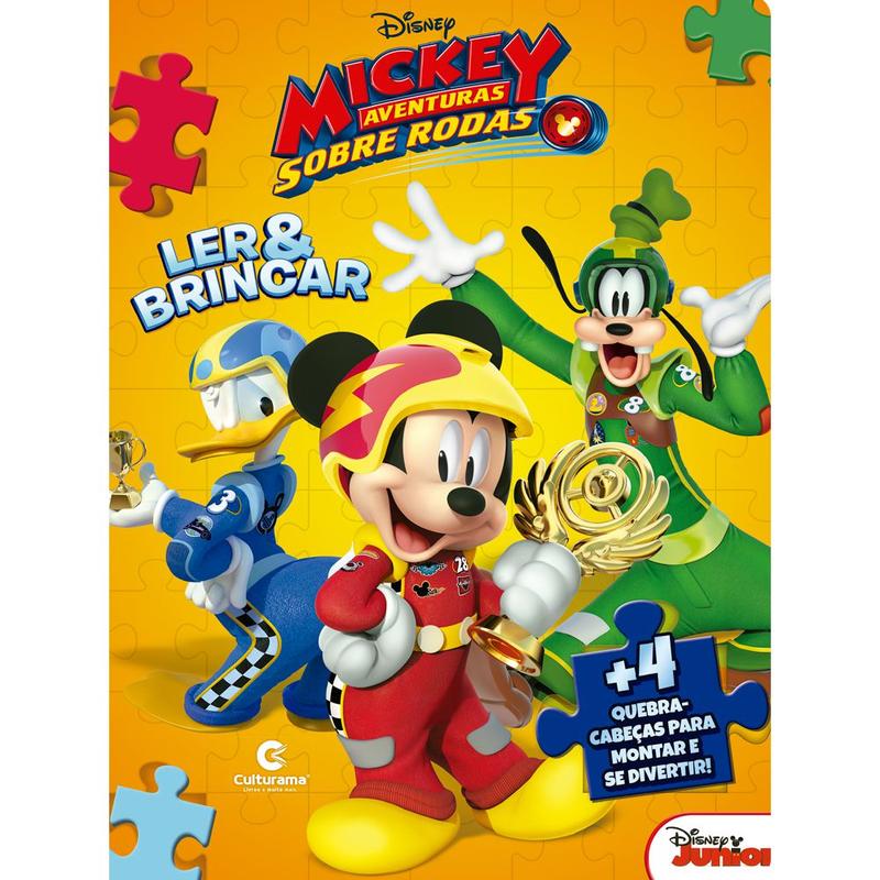 Livro - LER E BRINCAR MICKEY - Livros de Entretenimento - Magazine Luiza
