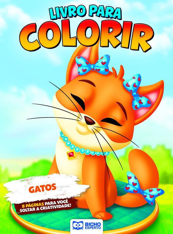 Livro Para Colorir Pet Friends - Gatos - - Livro de Colorir - Magazine ...