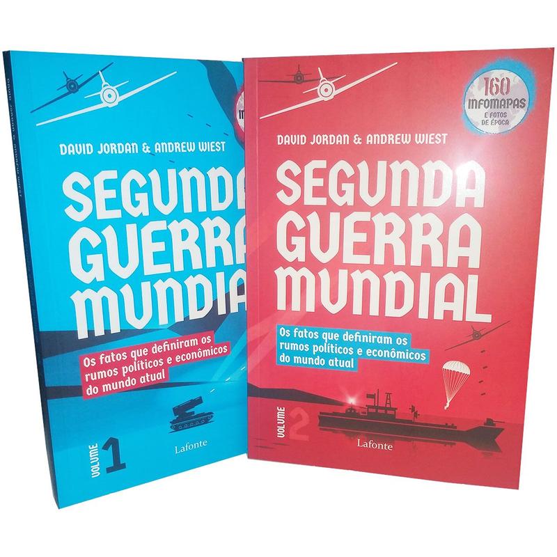 Livro Segunda Guerra Mundial Guia Cronologia Em 2 Volumes - Livros de ...