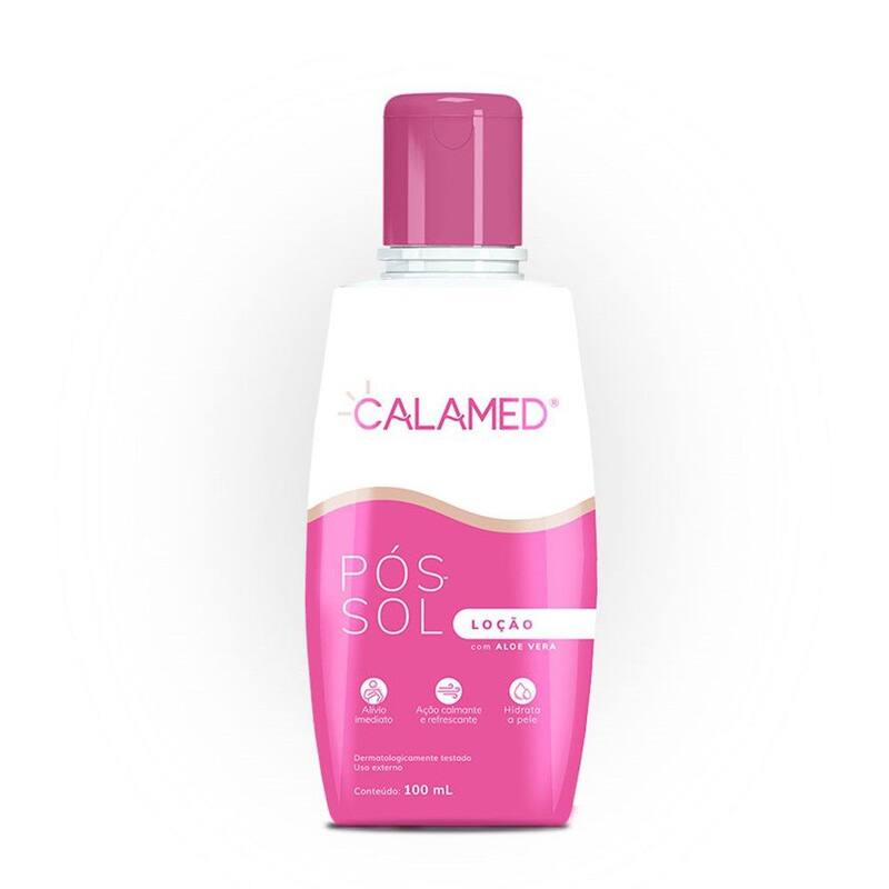 Calamed Loção Pós Sol Aloe Vera Refrescante Hidratante Calamed 100ml - Pós Sol ...